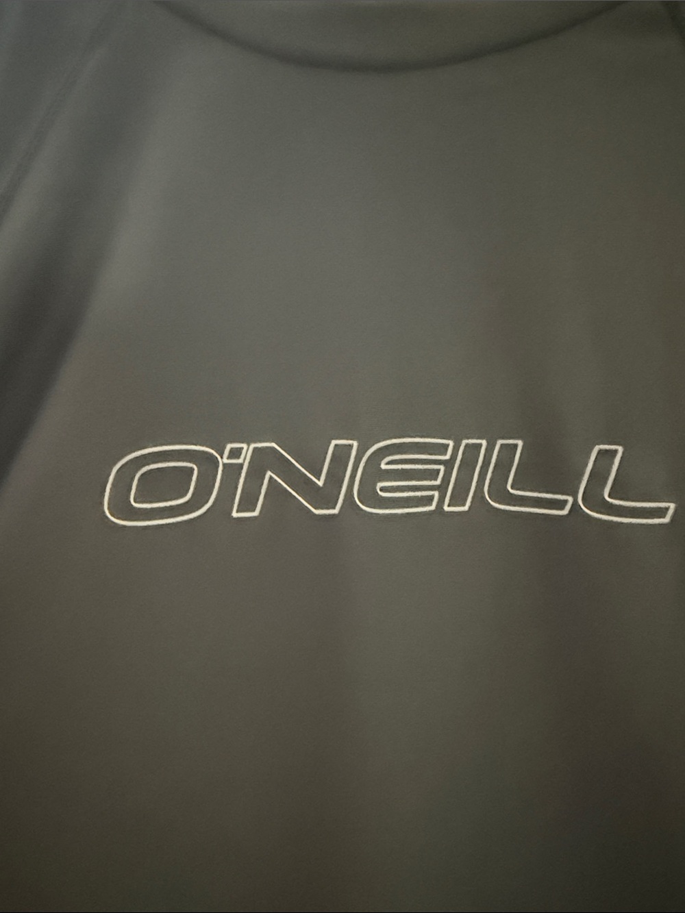 O'Neill Basic Skins 50+ L/S Rash ‘Smoke’ - Picture 3 of 6